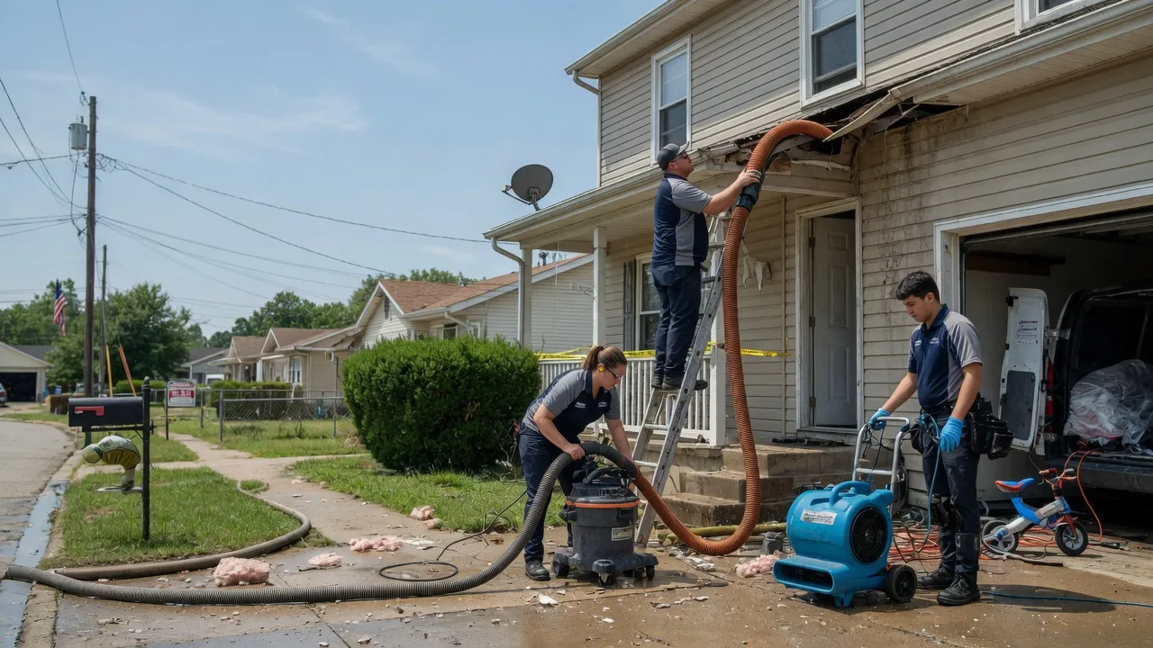 Water Damage Restoration in Orion, IL near me
